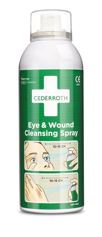 Sprej 150 ml pro čištění očí nebo poranění kůže