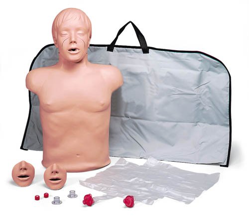 Resuscitační manekýn/figurína (dospělé torzo s hlavou)