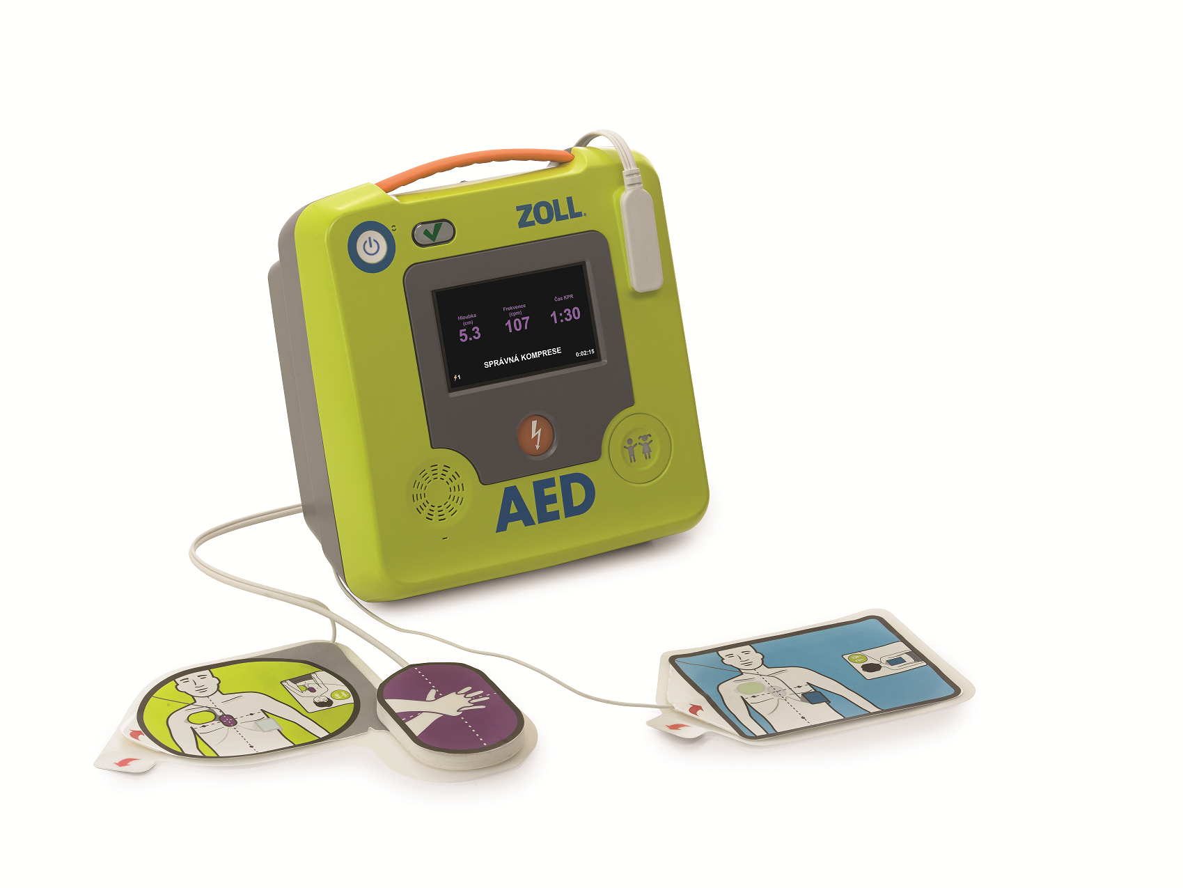 CPR Uni-padz - Defibrilační dvoudílná elektroda, Obj. č.: 8900-000260