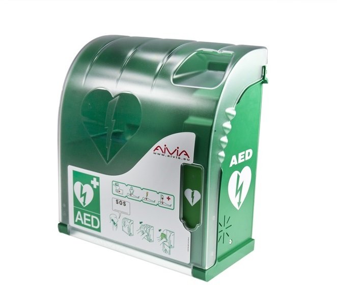 Skříňky AIVIA pro AED defibrilátory 